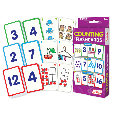JUNIOR LEARNING Counting Flash Cards JL210
